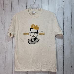 Ruth Bader Ginsburg RBG T-shirt Supreme Court SCOTUS Feminist Legend Size Large.